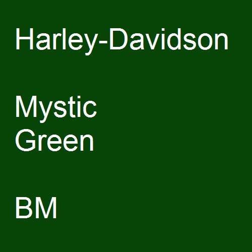 Harley-Davidson, Mystic Green, BM.